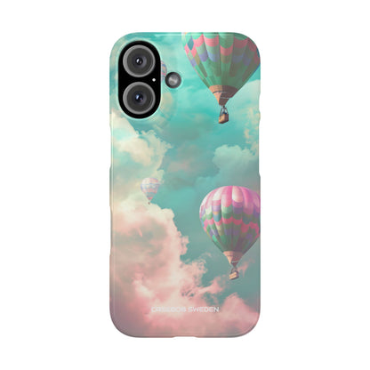 Pastel Balloon Adventure - Slim iPhone 16 Phone Case