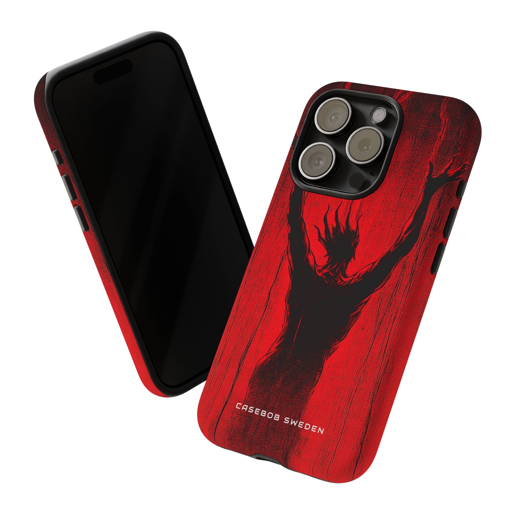 Crimson Despair iPhone 15 - Tough Phone Case