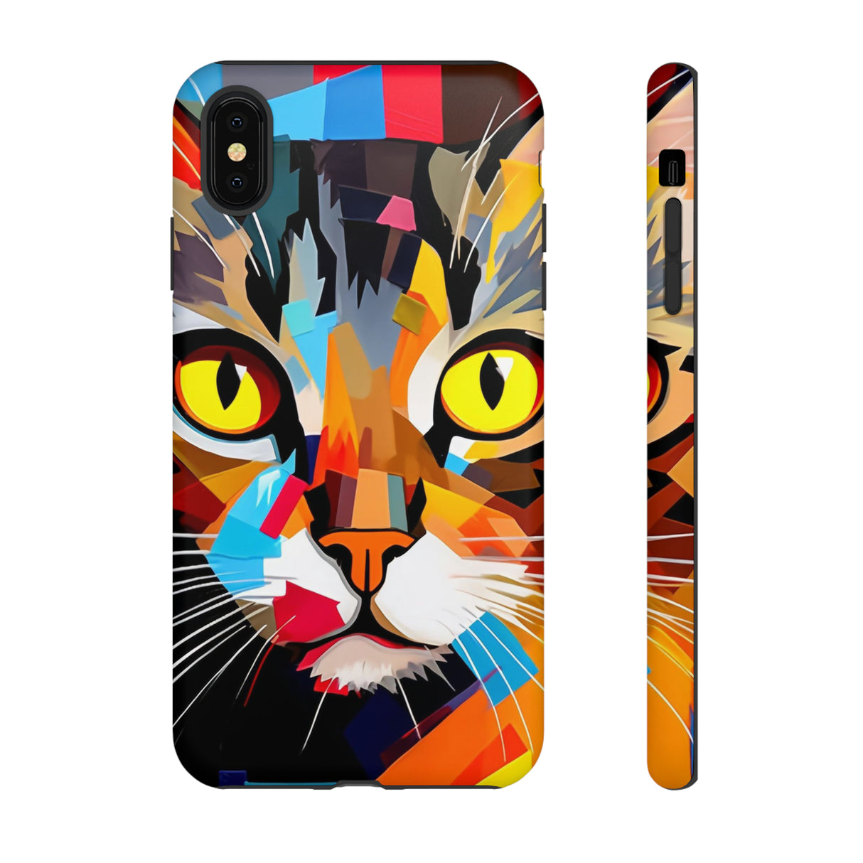 Abstract Kitty Palette Samsung Case (Protective)