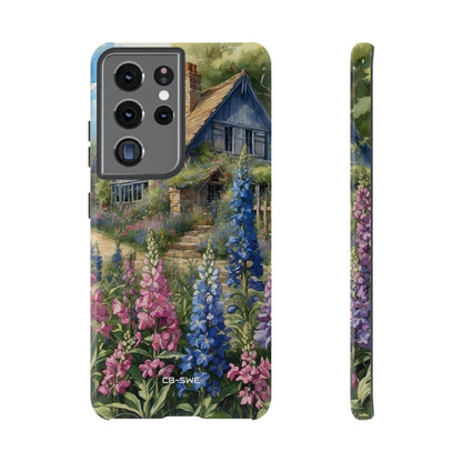 Cottage Surrounded Blossoms - Samsung Case