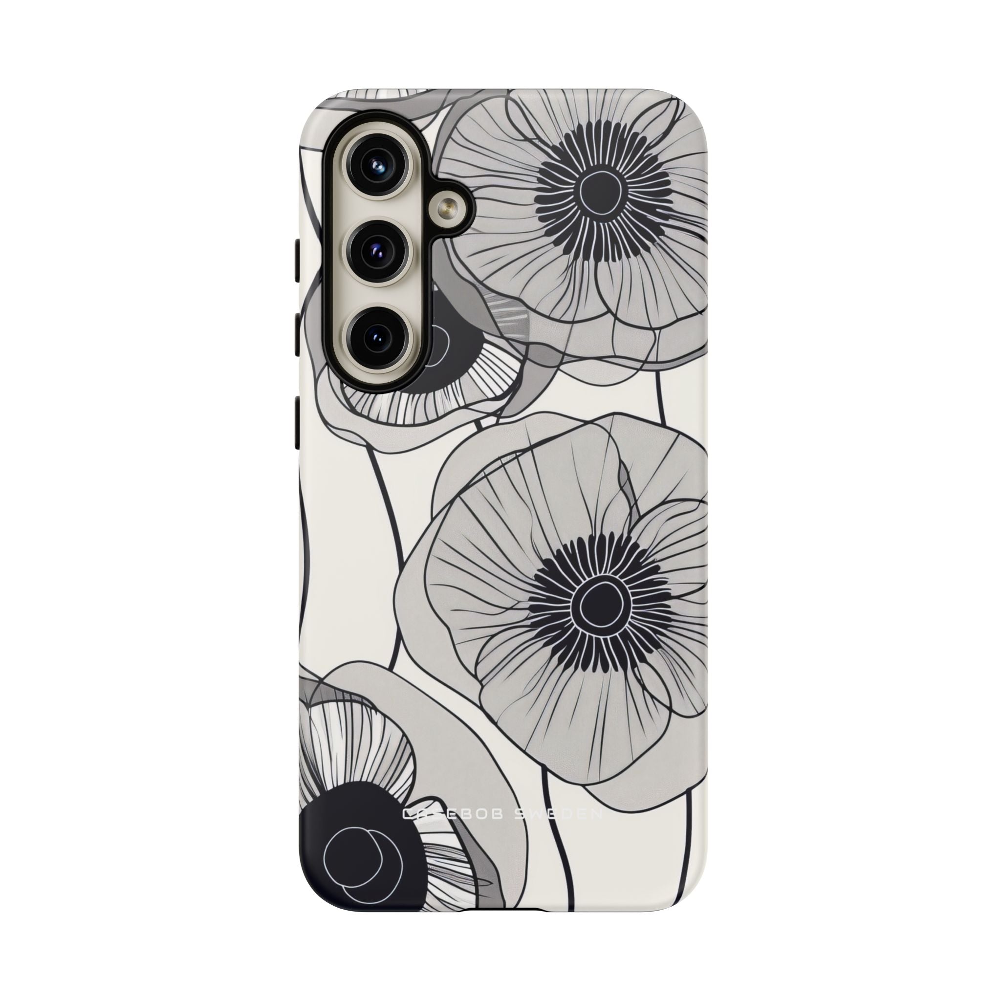 Moderne minimalistische Blumen Samsung S24 - Robuste Handyhülle