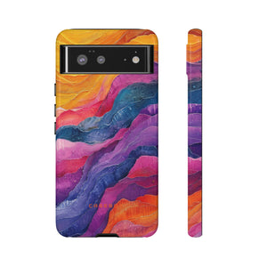 Pastel Wave Serenity - Protective Phone Case