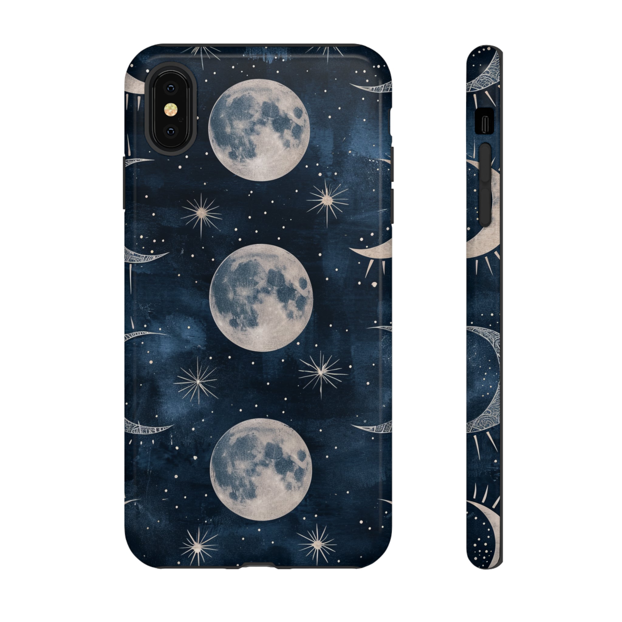 Lunar Phases Serenity - Protective Phone Case