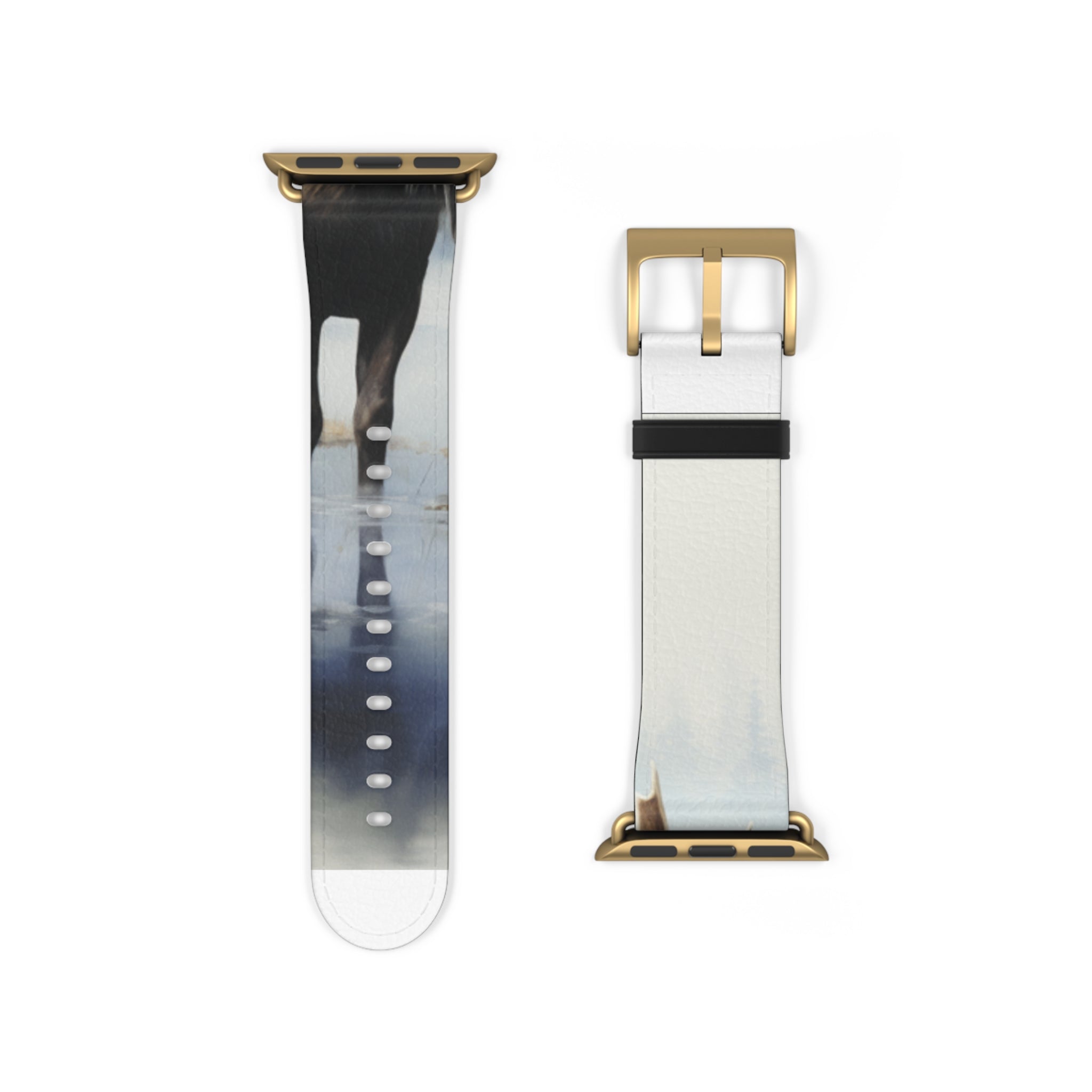 Misty Moose Reflection - Watch Band