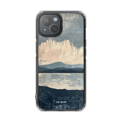 Water Mirrors Mountains iPhone Case - Impact