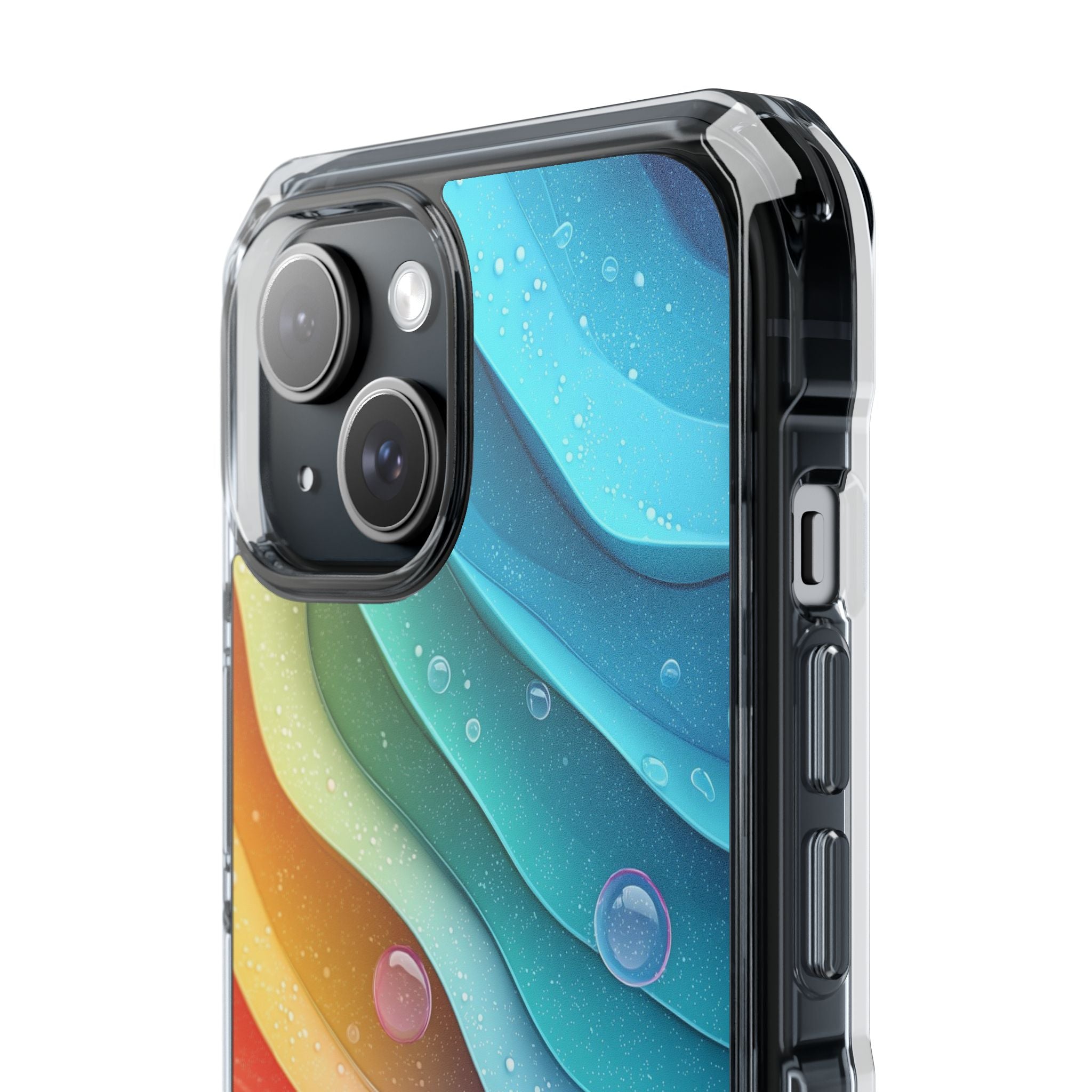 Waves Dance Playfully iPhone Case - Impact
