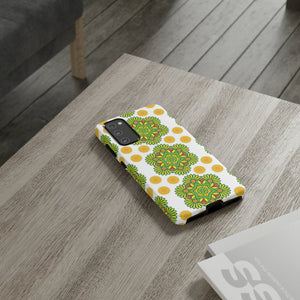 Lime Mandela - Protective Phone Case