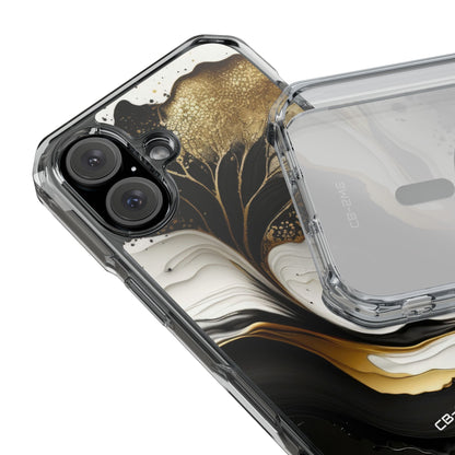 Gold Swirl Elegance iPhone Case - Impact