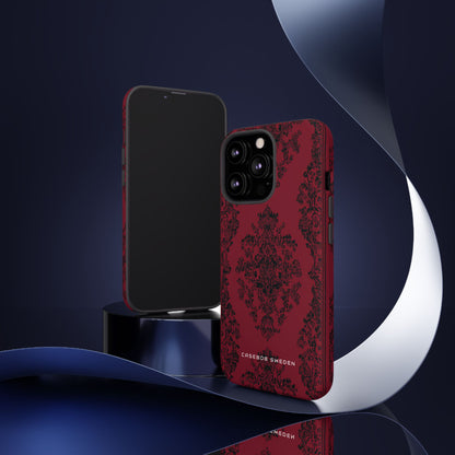 Gothic Crimson Elegance iPhone 13 - Tough Phone Case