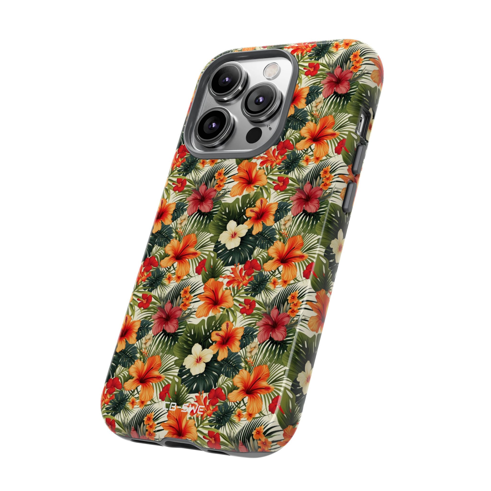 Tropical Blooms Flourish - iPhone Case