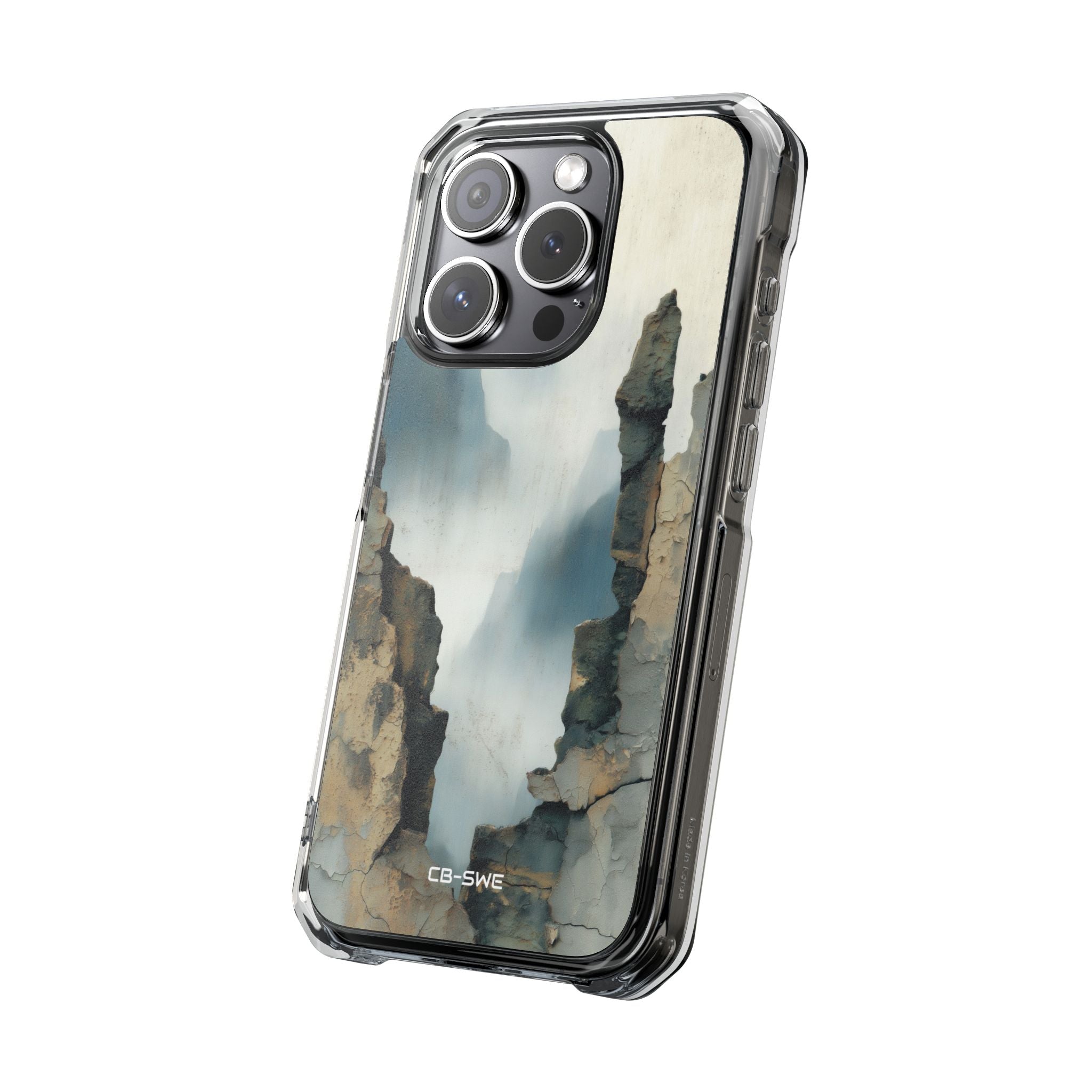 Cracks Frame Serenity iPhone Case - Impact