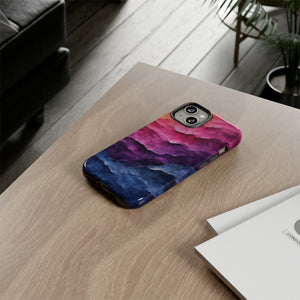 Pastel Wave Symphony - Protective Phone Case