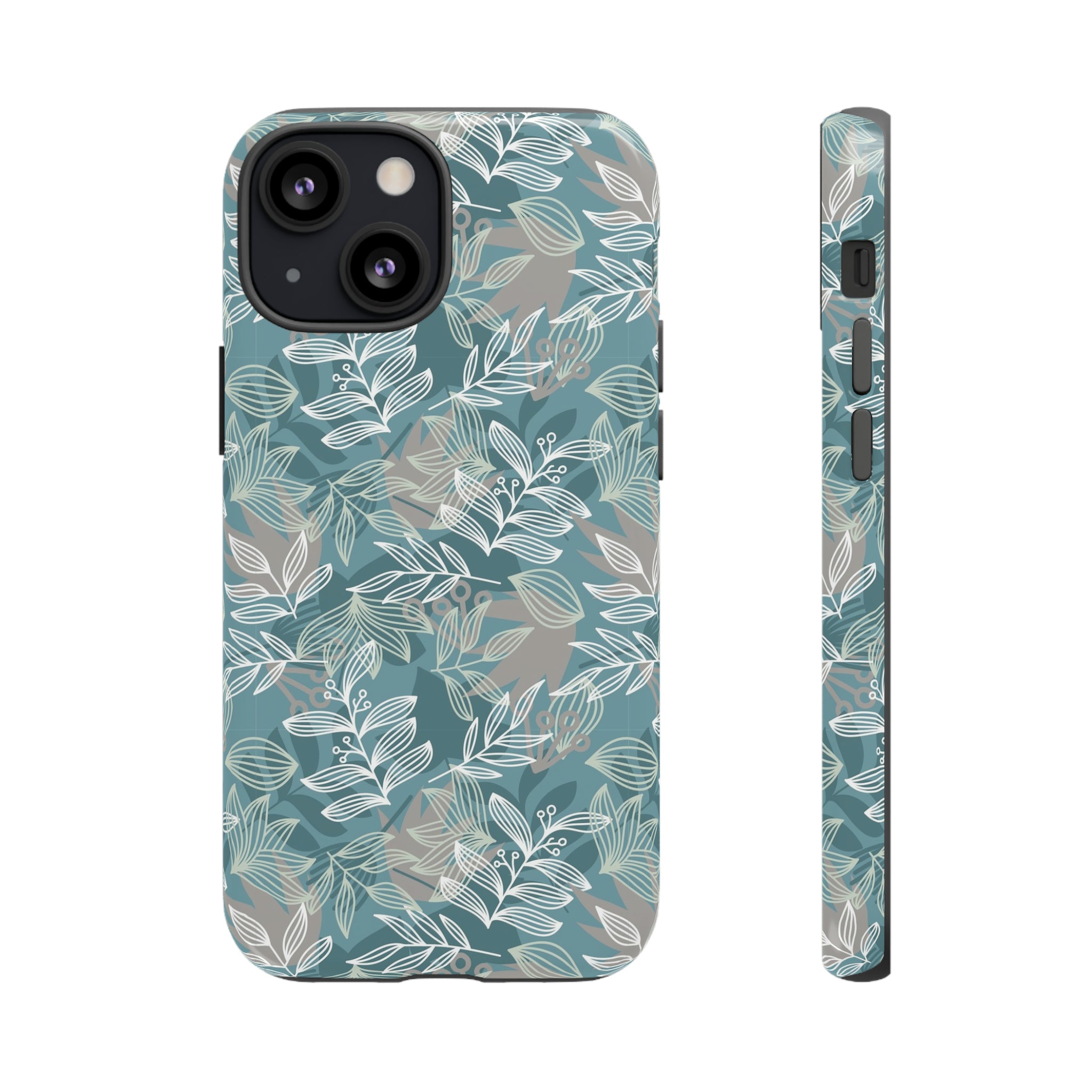 Leaf Mint - Protective Phone Case