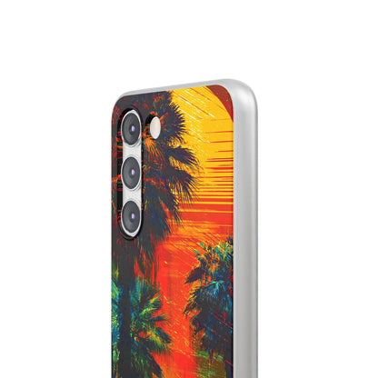 Tropical Sunburst Samsung S23 Case - Soft