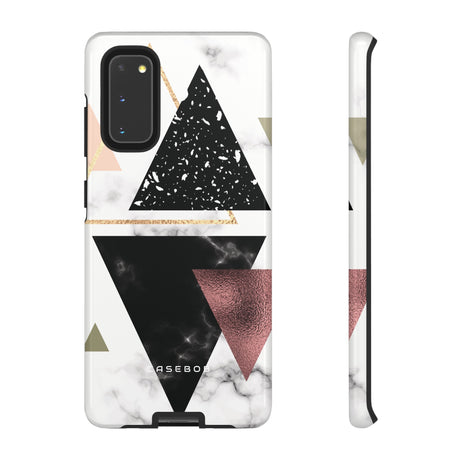 Rose Gold Triangles - Protective Phone Case