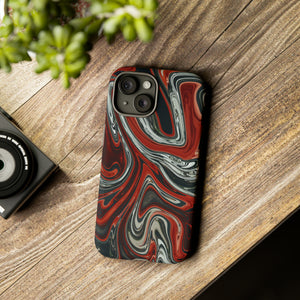 Red Liquid - Protective Phone Case