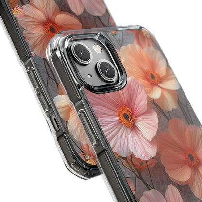 Serene Botanical Blooms - Clear Impact iPhone 14 Phone Case