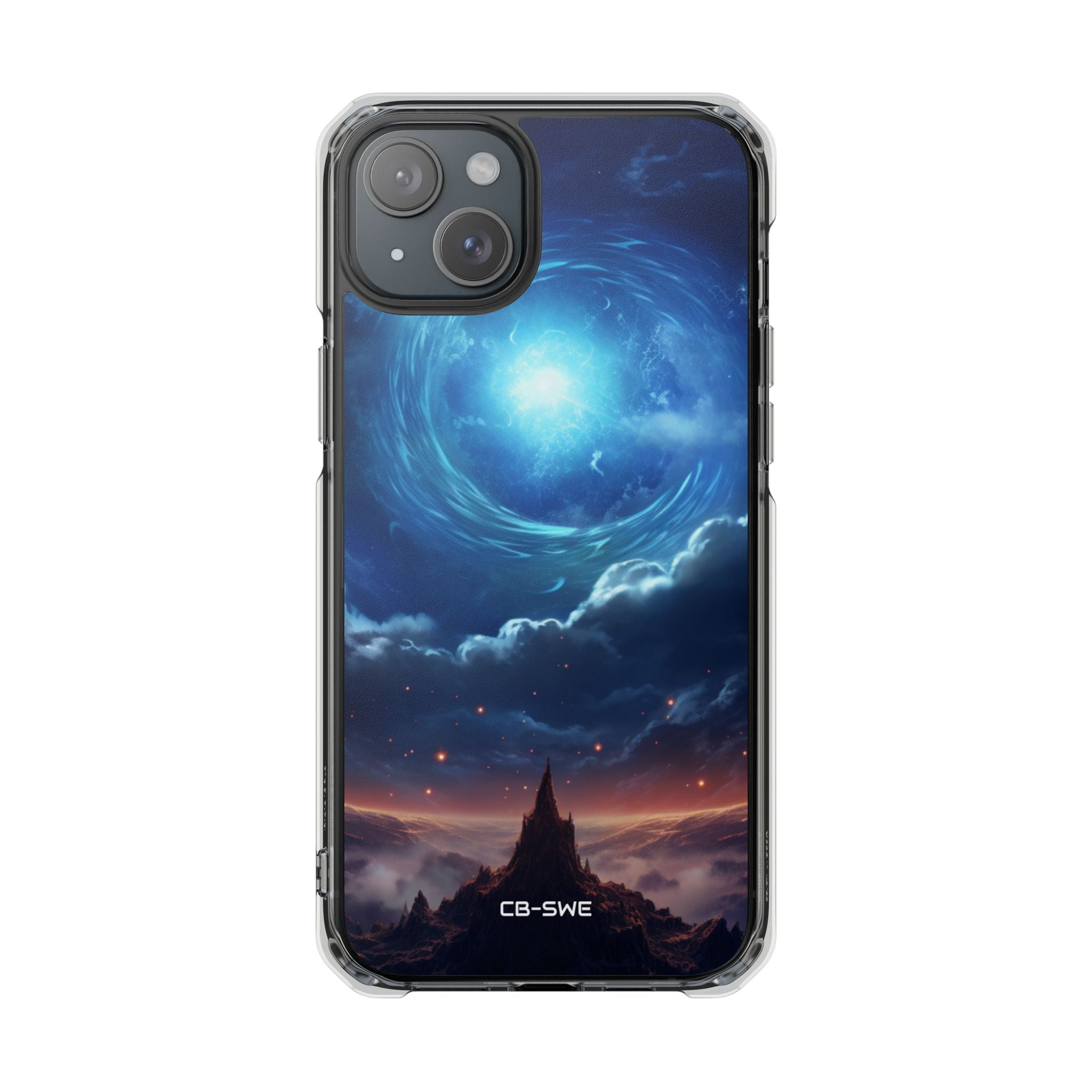 Celestial Vortex Journey iPhone Case - Impact