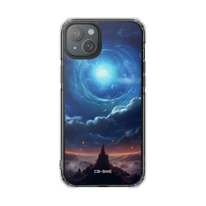 Celestial Vortex Journey iPhone Case - Impact