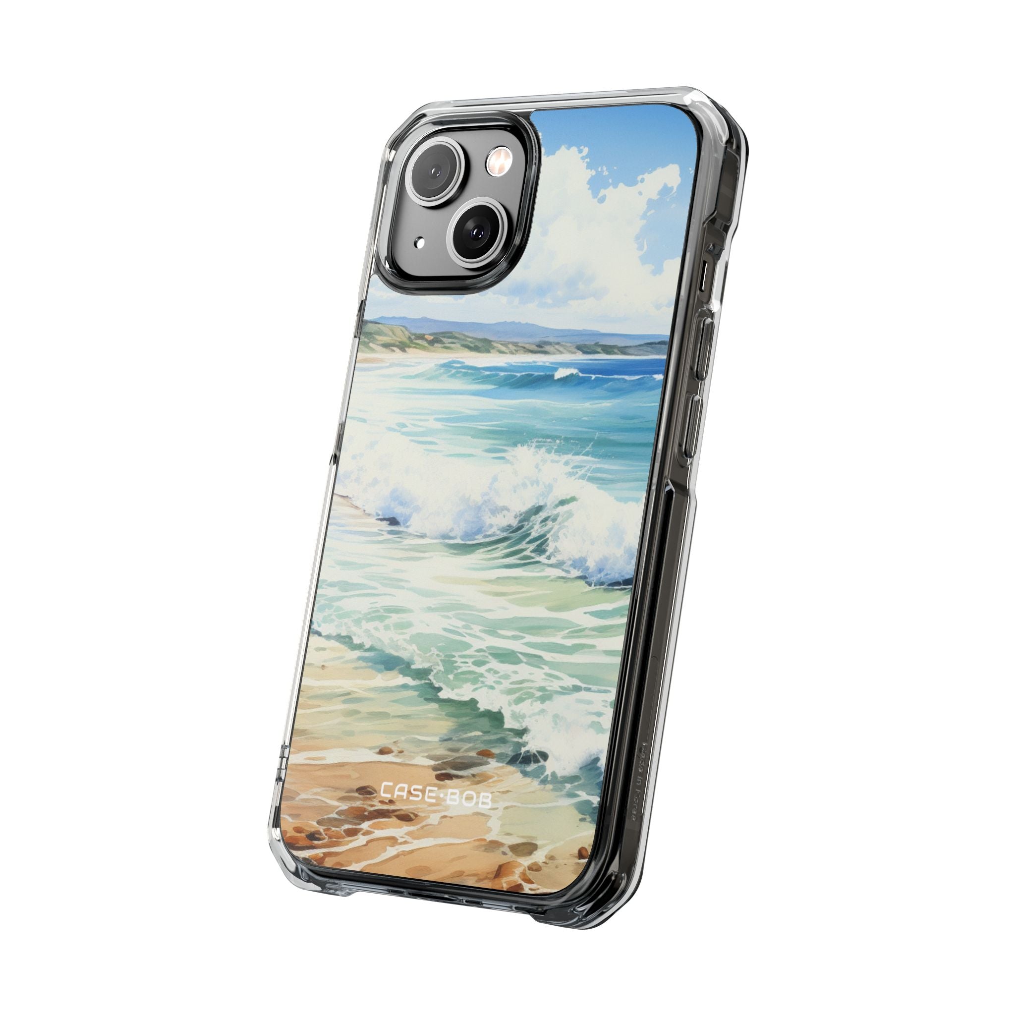 Foamy Wave Breeze iPhone 14 Case - Impact