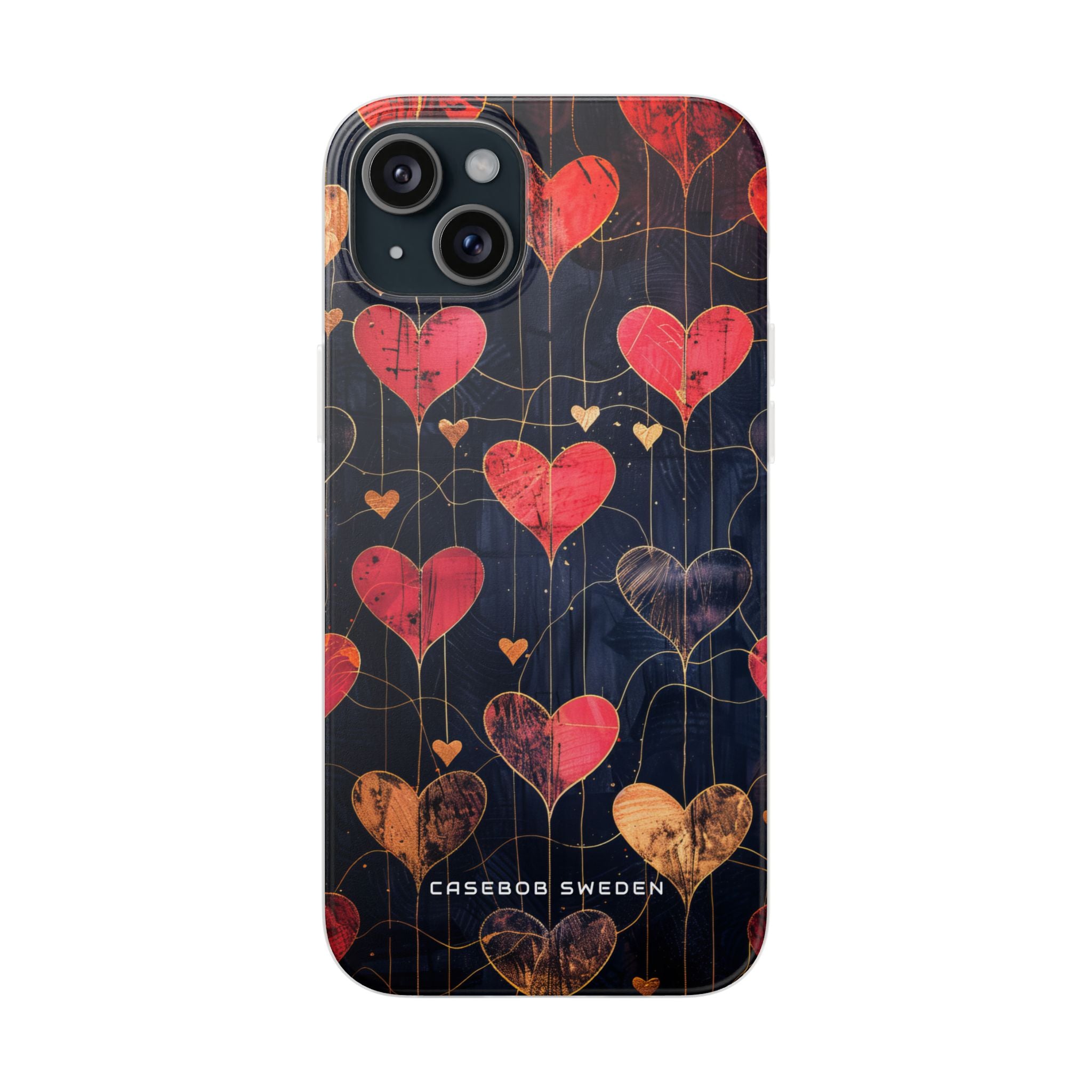 Gradient Heartflow Harmony iPhone 15 - Flexi Phone Case