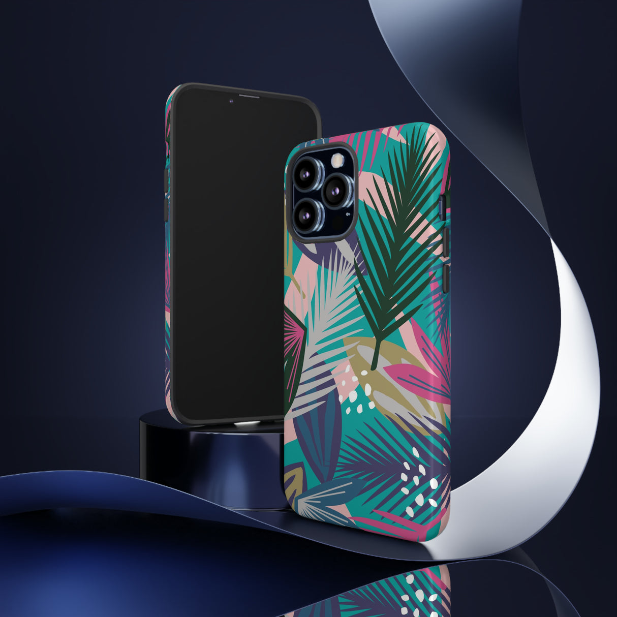 Tropical Leaf Loki - Protective Phone Case