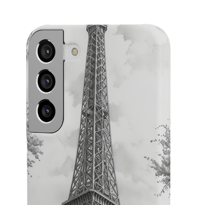 Parisian Monochrome Majesty | Slim Phone Case for Samsung