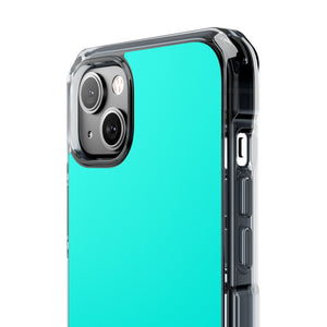 Turquoise Blue | Phone Case for iPhone (Clear Impact Case - Magnetic)