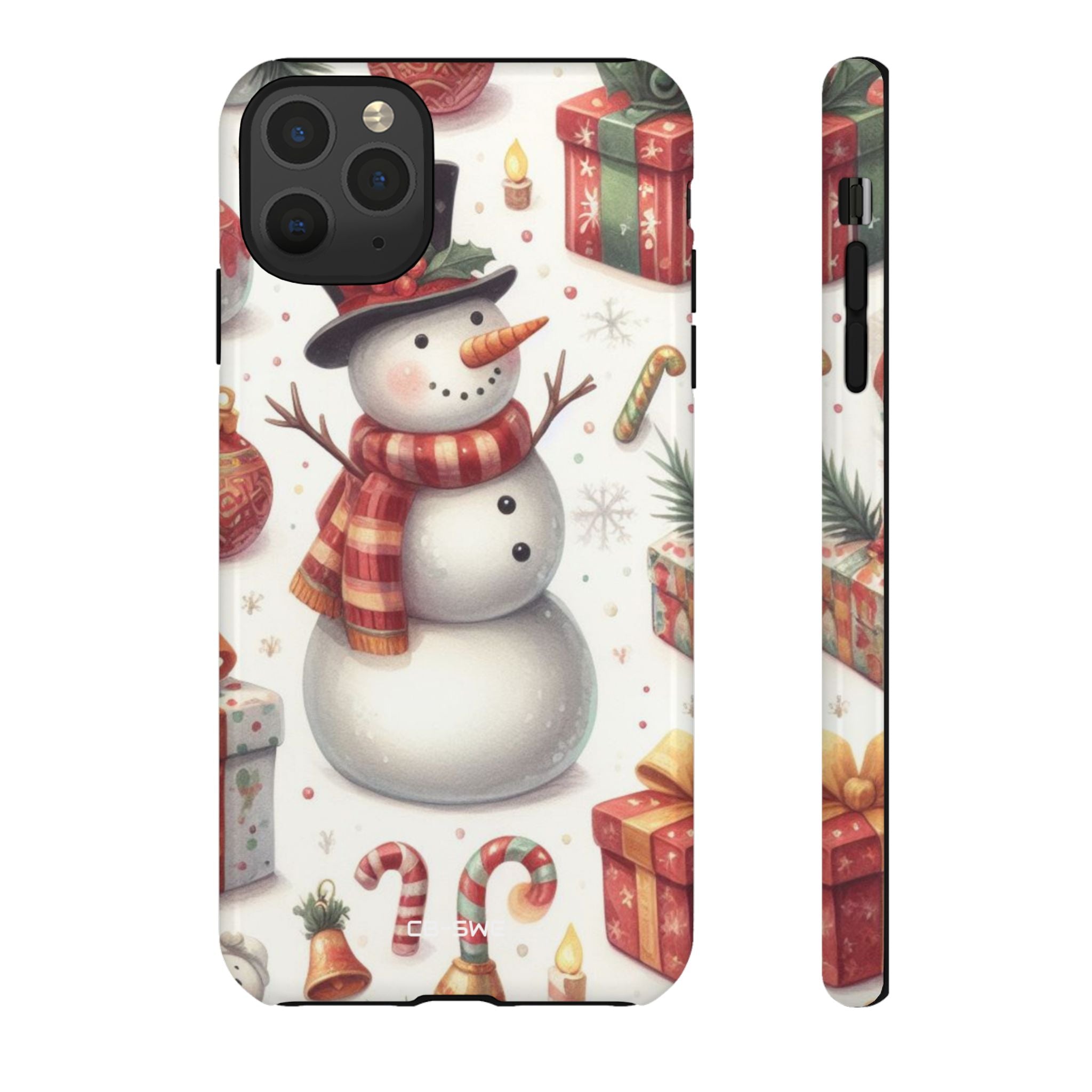 Snowman Welcomes Joy - iPhone Case