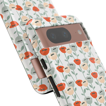 Minimalist Floral Elegance - Google Pixel Case
