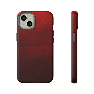 Grunge Red - Protective Phone Case