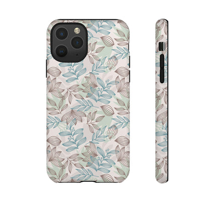 Minty Leaf - Protective Phone Case