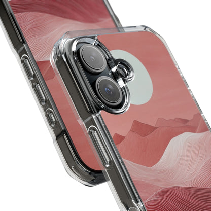 White Orb Dunes iPhone 15 Case - Impact