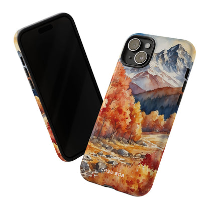 Snowcapped Radiance iPhone 15 Plus Case - Tough