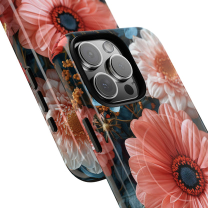 Surreal Floral Harmony iPhone 16 | Tough+ Phone Case