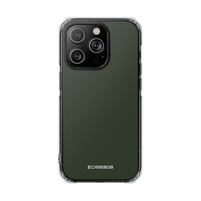 Kombu Green - Clear Impact Case for iPhone