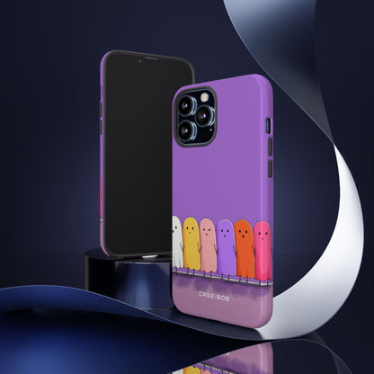 Colorful Ghosts iPhone 13 Pro Max Case - Tough