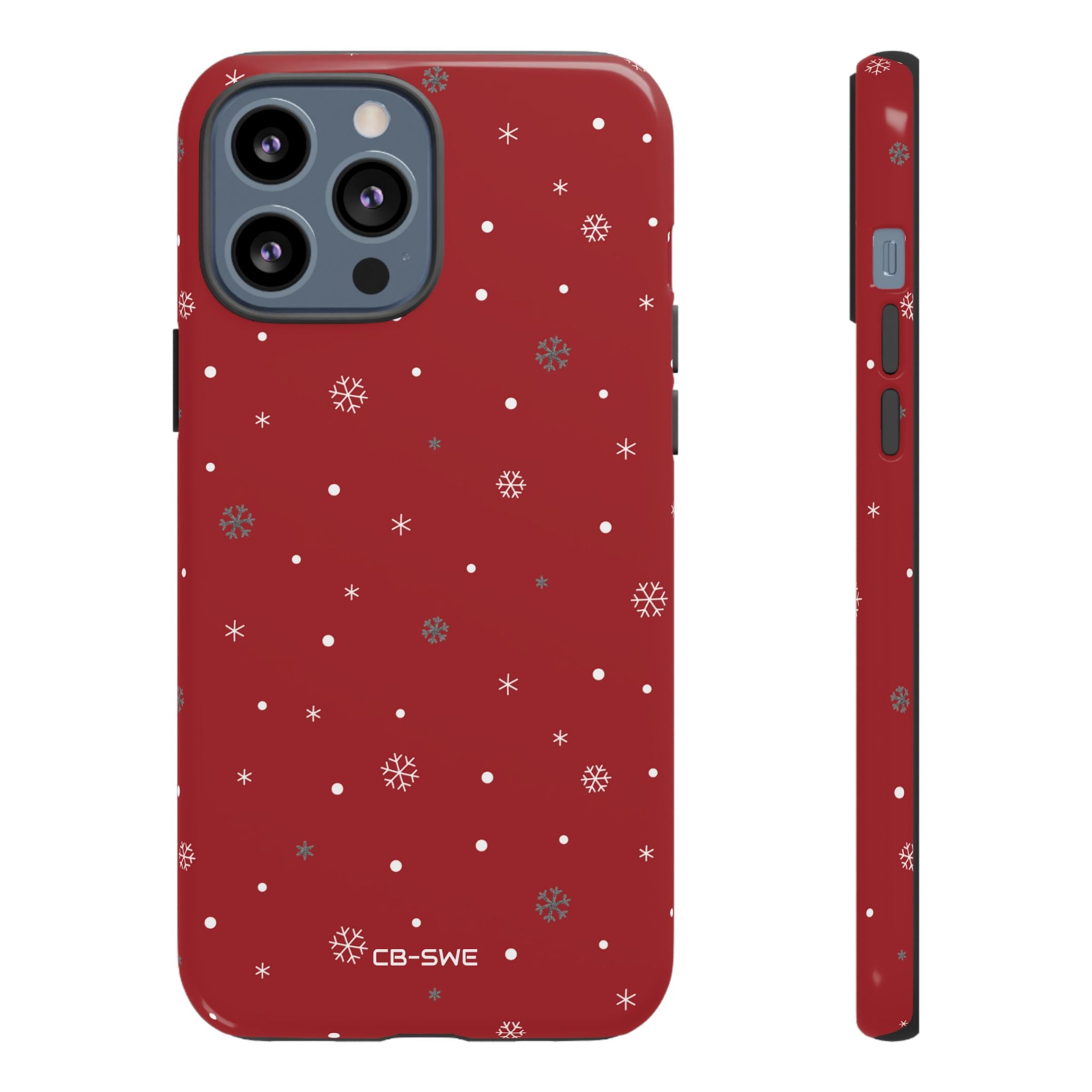 Snowflakes Dance Cheerfully - iPhone Case