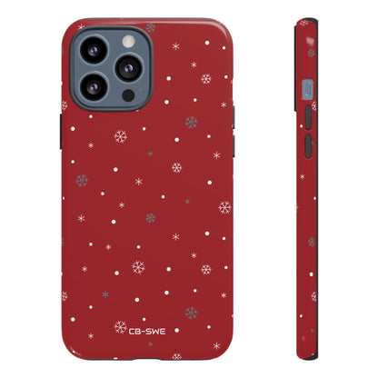 Snowflakes Dance Cheerfully - iPhone Case