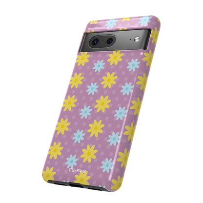 Flower Dots Dance - Google Pixel Case