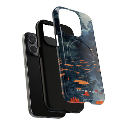 Tranquil Lotus Reflections iPhone 15 | Tough+ Phone Case