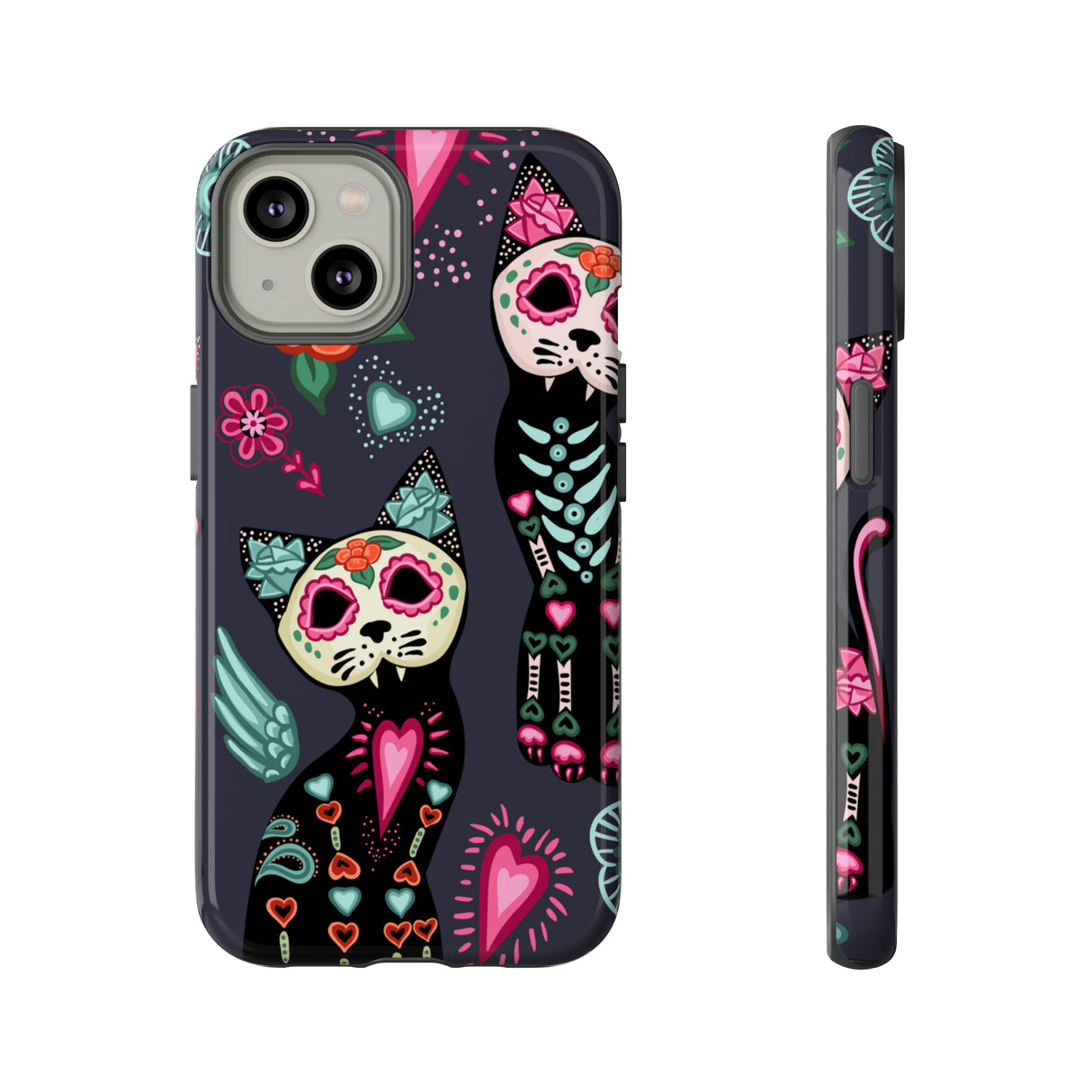 Halloween Cats - Protective Phone Case