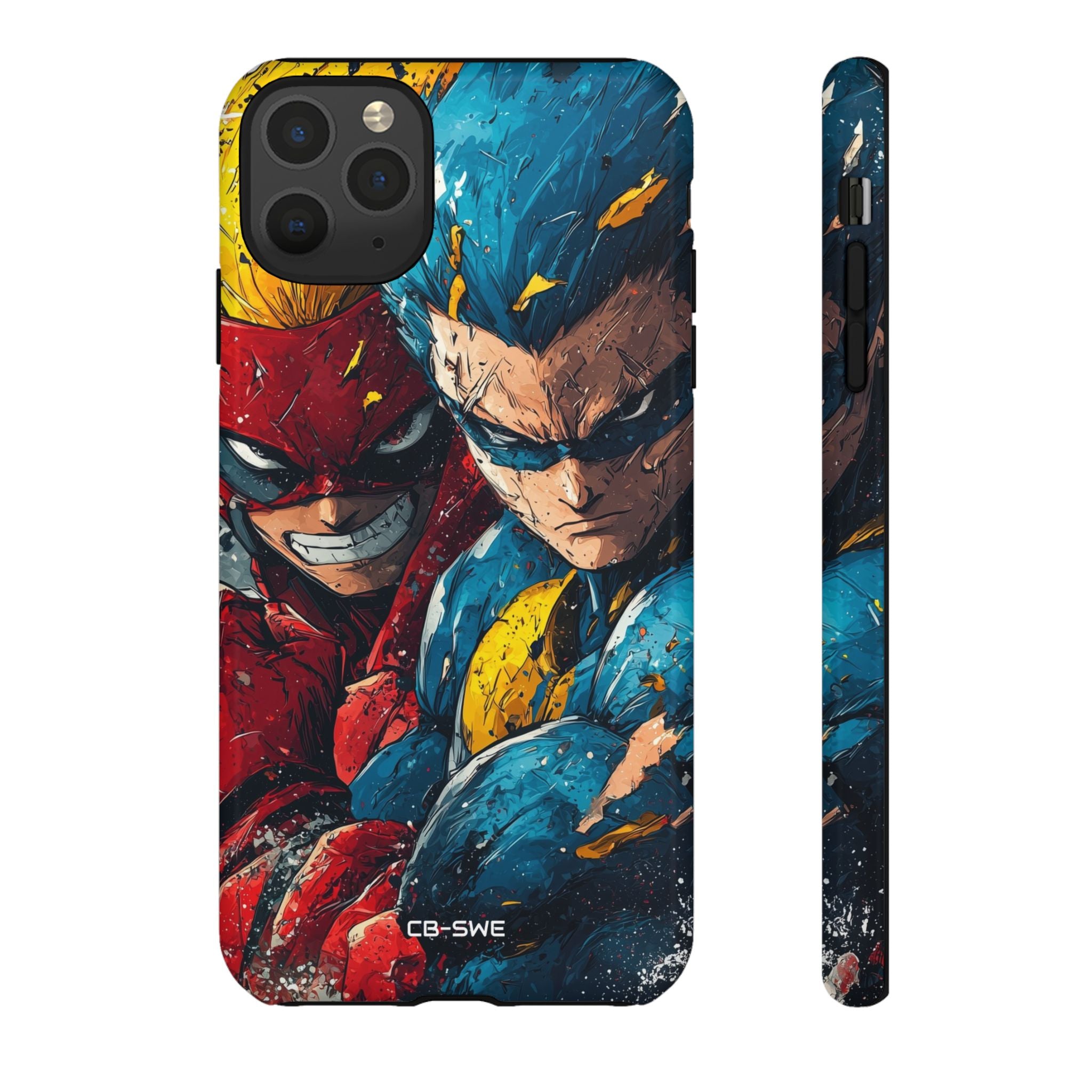 Fierce Faces Clash - iPhone Case