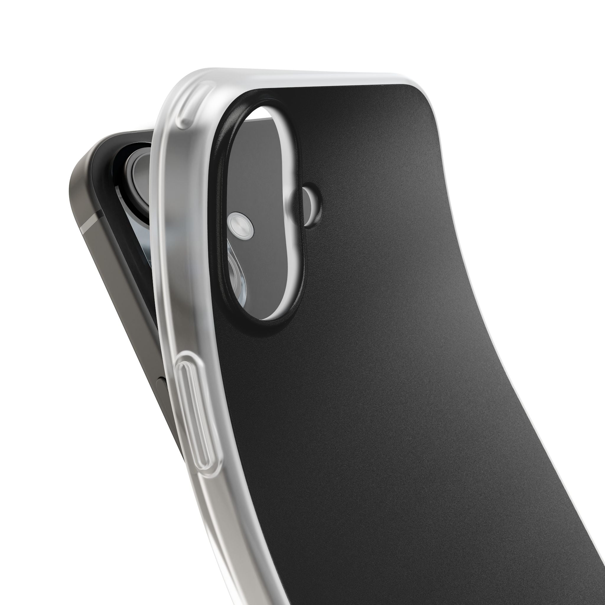 Charcoal Black - Flexi iPhone 16 Phone Case