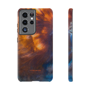 Solar Flare Ink Art - Protective Phone Case