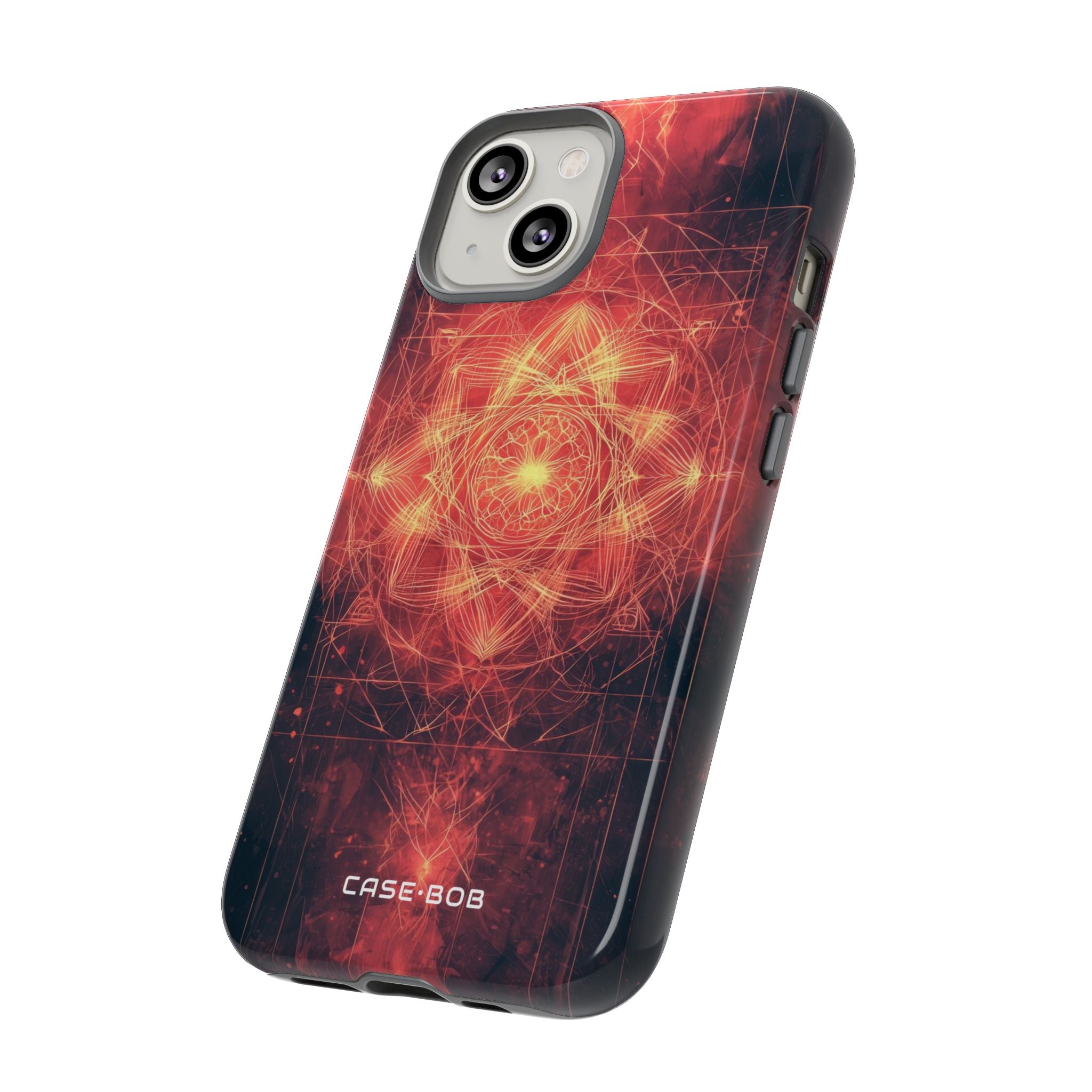 Radiant Mandala iPhone 14 Case - Tough