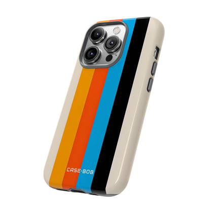 Vivid Stripe Harmony iPhone 14 Pro Case - Tough