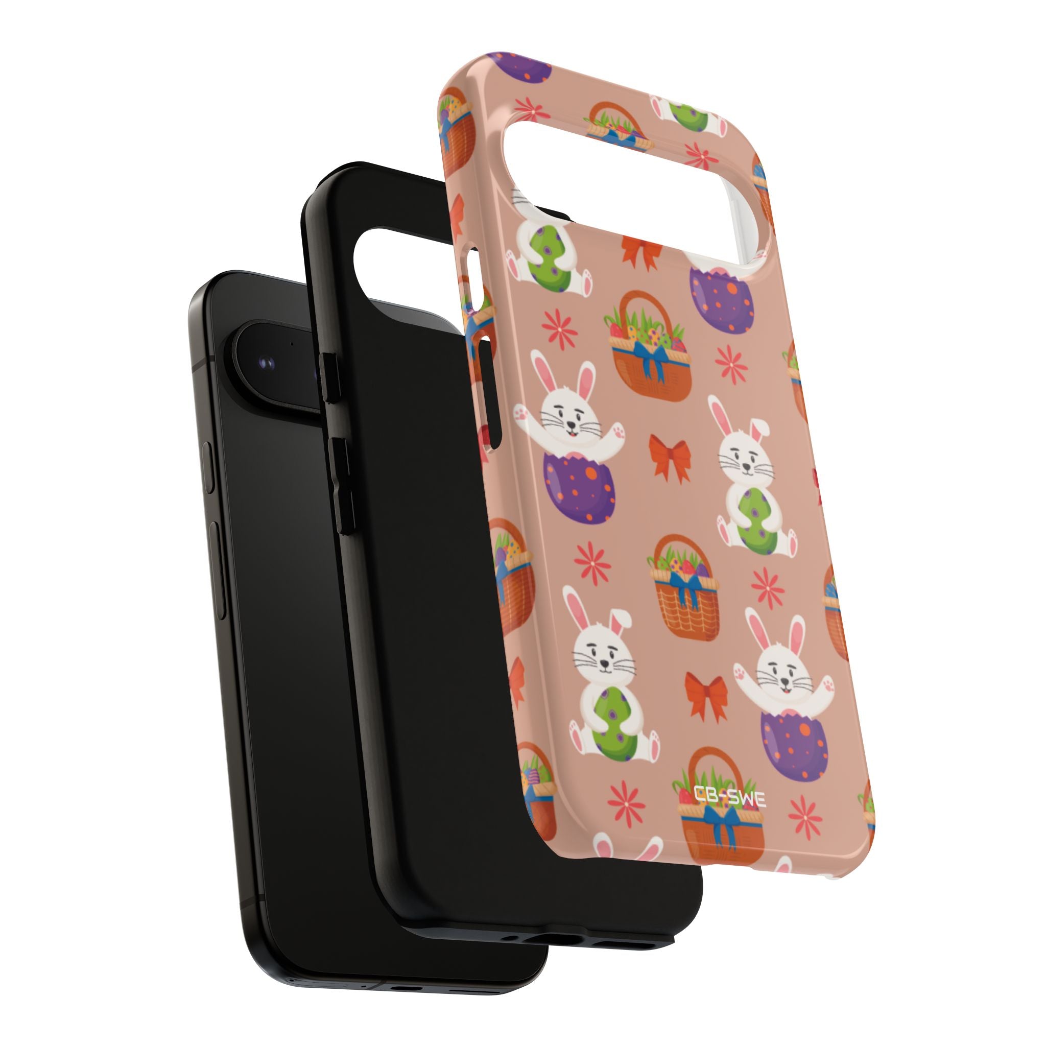 Bunnies Hold Eggs - Google Pixel Case