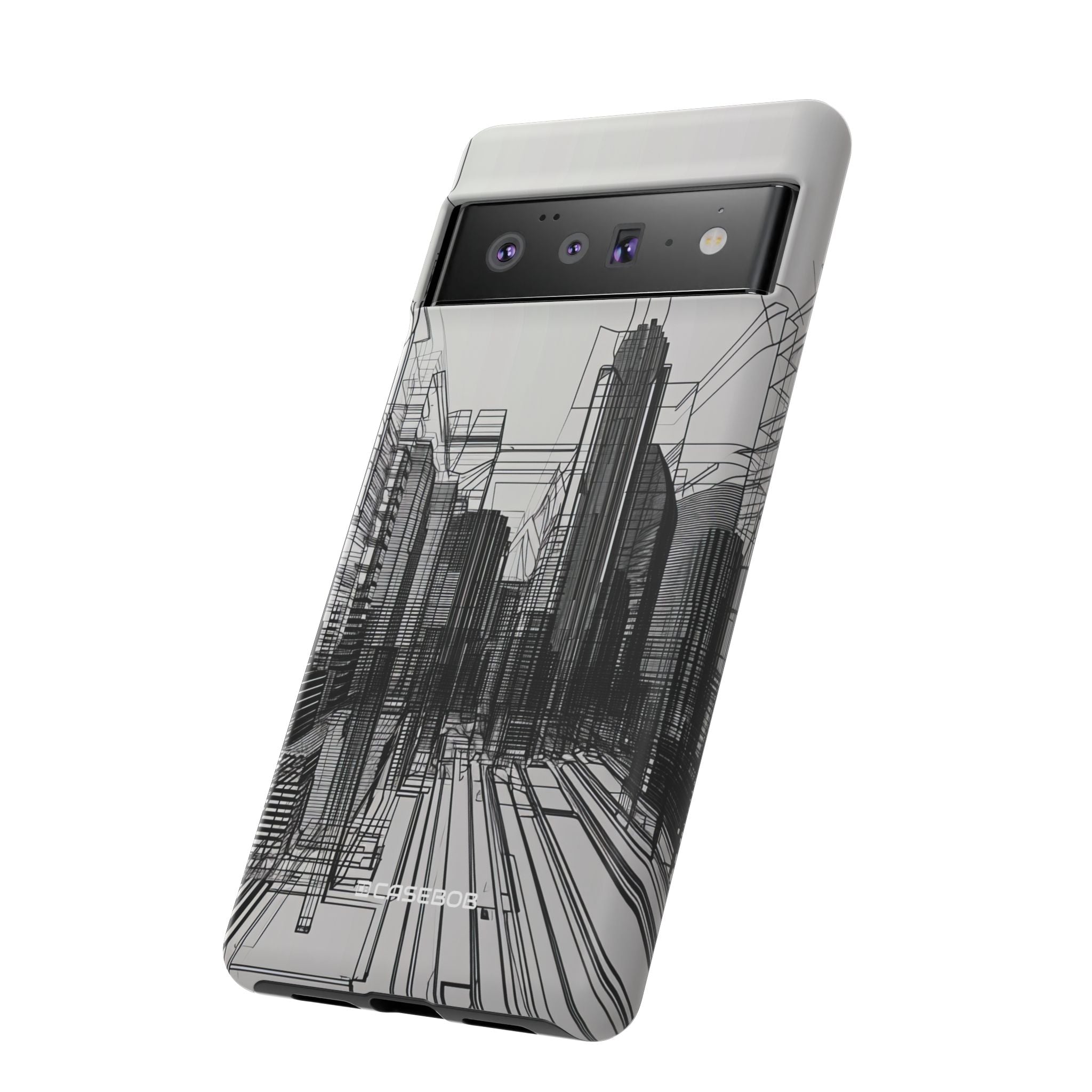 Urban Wireframe - Phone Case for Google Pixel