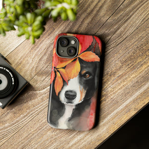 Watercolor Dog - Protective Phone Case